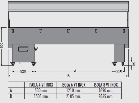 isola vt inox